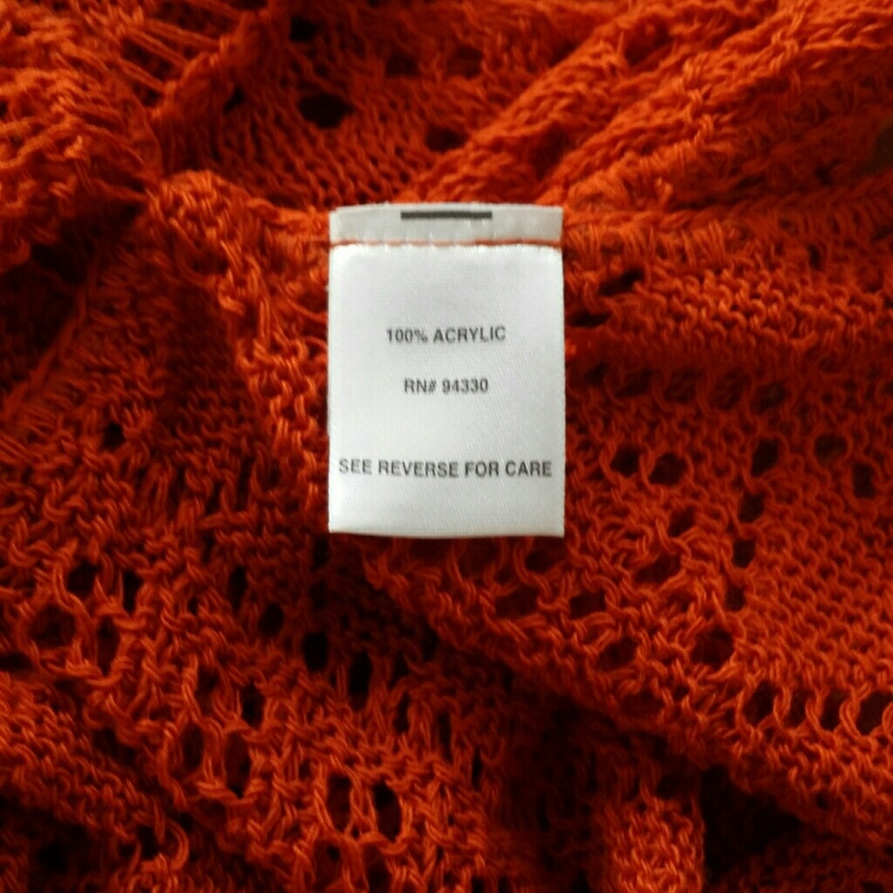 Rust Sweater Vest - Picture 6 of 8